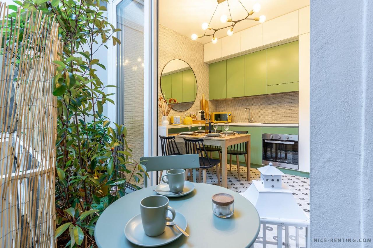 Nice Renting - Bavastro - Luxurious Loft - 2 Bedroom - Ac - Balcony - Trendy Neighborhood المظهر الخارجي الصورة