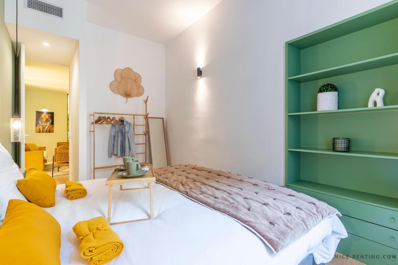 Nice Renting - Bavastro - Luxurious Loft - 2 Bedroom - Ac - Balcony - Trendy Neighborhood المظهر الخارجي الصورة
